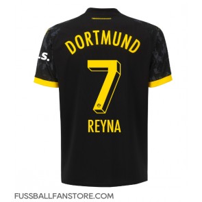 Borussia Dortmund Giovanni Reyna #7 Replik Auswärtstrikot 2023-24 Kurzarm